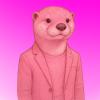 Pink Otter Man