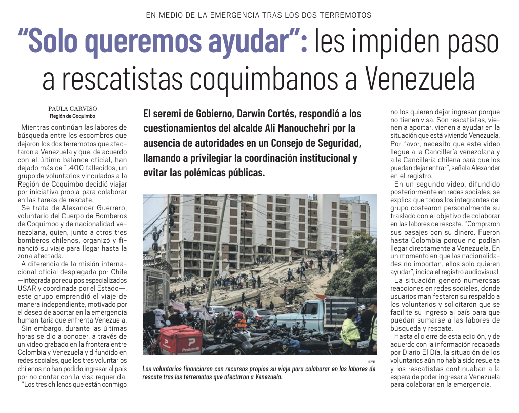 terremoto venezuela